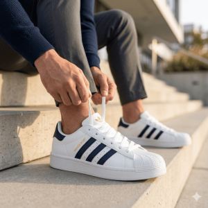 عرض جوج سبرديلات |    ADIDAS SUPERSTAR WITHE BLEU